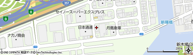 三倉株式会社　辰巳営業所周辺の地図