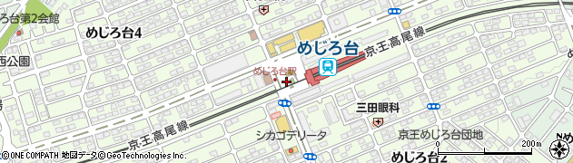 東京都八王子市めじろ台周辺の地図