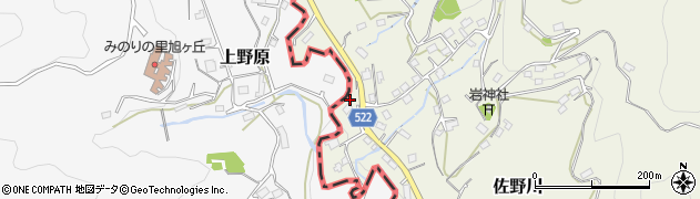 神奈川県相模原市緑区佐野川2442周辺の地図