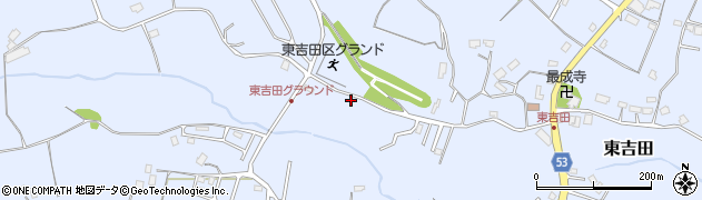 千葉県八街市東吉田190周辺の地図