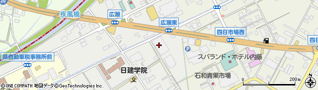 ラウンドワン山梨・石和店周辺の地図