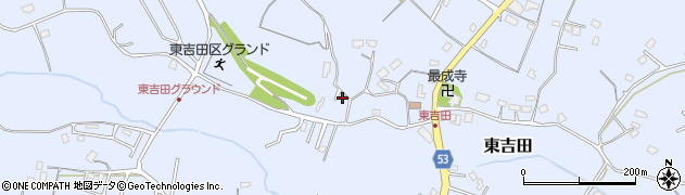 千葉県八街市東吉田254周辺の地図