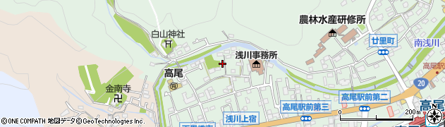 東京都八王子市高尾町1686周辺の地図