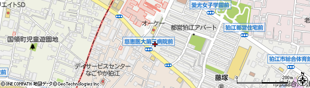 江戸藤周辺の地図