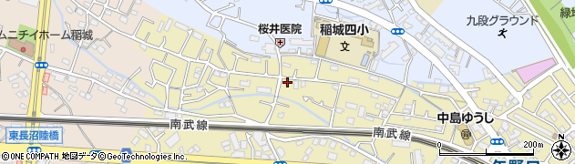 東京都稲城市矢野口92周辺の地図