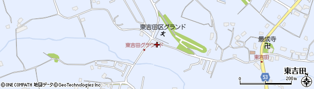 千葉県八街市東吉田186周辺の地図