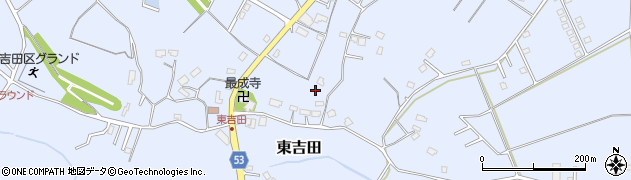 千葉県八街市東吉田434周辺の地図