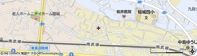 東京都稲城市矢野口48-4周辺の地図