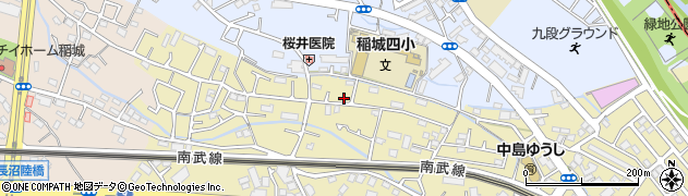 東京都稲城市矢野口99周辺の地図