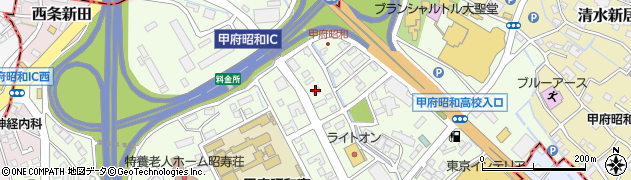 ハイトスコーポレーション株式会社　甲府営業所周辺の地図
