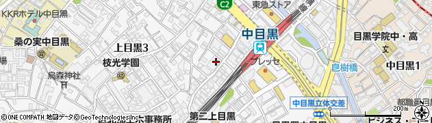 誠香堂整体院周辺の地図
