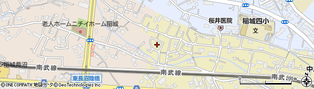 東京都稲城市矢野口22周辺の地図