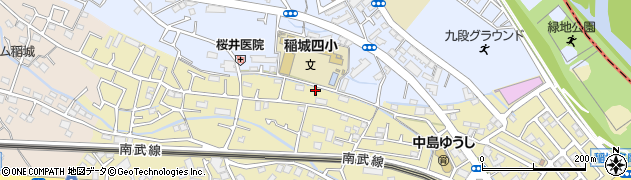 東京都稲城市矢野口120周辺の地図