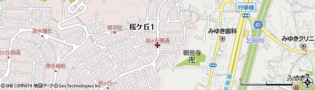 桜ヶ丘東通周辺の地図