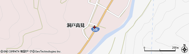 岐阜県関市洞戸高見周辺の地図