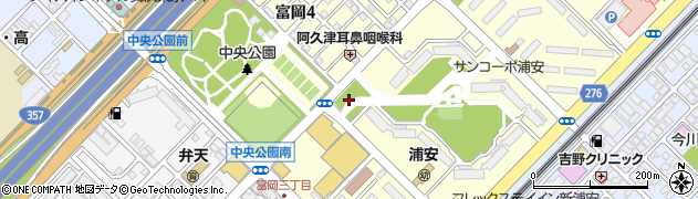 富岡第1児童公園周辺の地図