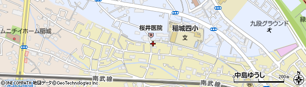 東京都稲城市矢野口87-3周辺の地図