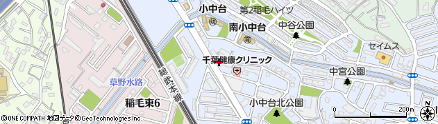 アコレ　稲毛小仲台店周辺の地図