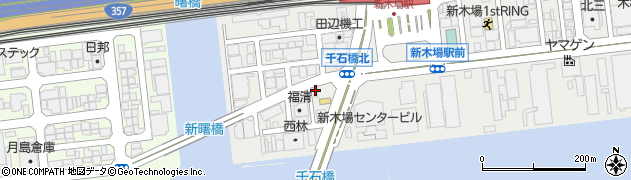 すき家新木場駅南店周辺の地図