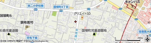東京都水道局調布シービスステーション周辺の地図