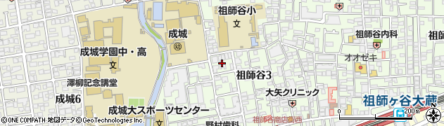東京都世田谷区祖師谷3丁目18周辺の地図