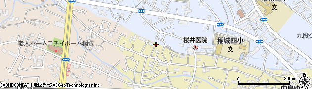 東京都稲城市矢野口52周辺の地図