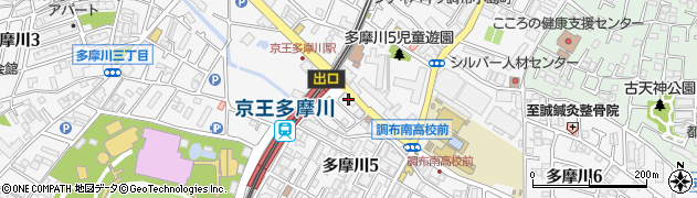 昭和信用金庫多摩川支店周辺の地図
