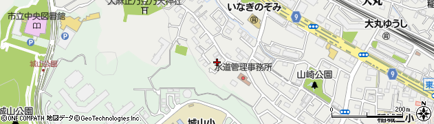 東京都稲城市大丸770周辺の地図