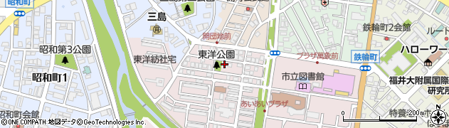 福井県敦賀市東洋町6周辺の地図