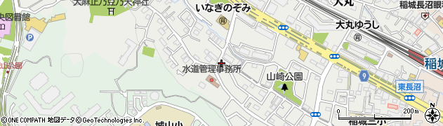 東京都稲城市大丸698-1周辺の地図