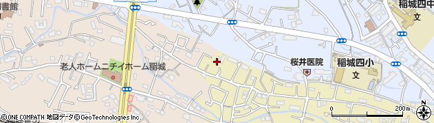 東京都稲城市矢野口2周辺の地図