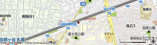 東京都世田谷区砧2丁目23-10周辺の地図