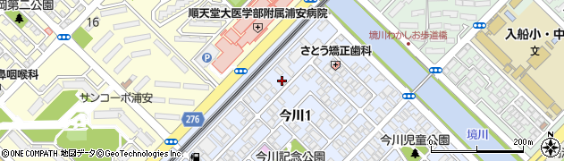 たかはし米・地酒の蔵今川店周辺の地図