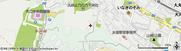 東京都稲城市大丸831周辺の地図