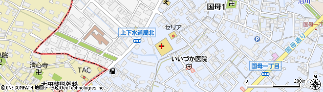 オギノ下石田店周辺の地図