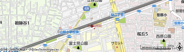 東京都世田谷区砧2丁目23-6周辺の地図