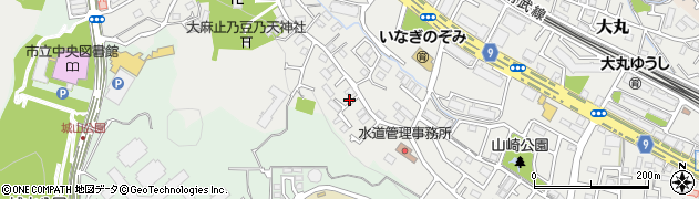 東京都稲城市大丸783周辺の地図