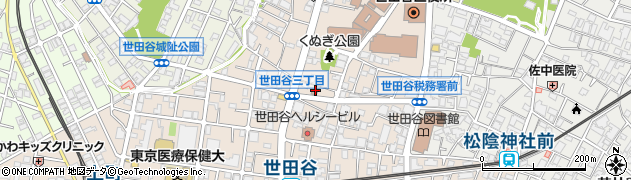 東京都世田谷区世田谷4丁目16周辺の地図