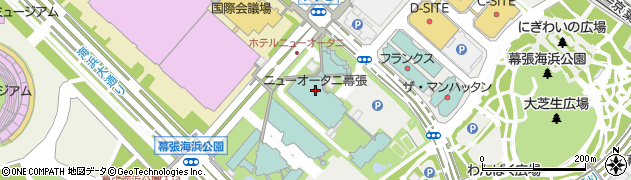 ホテルニューオータニ幕張クラブ＆クラブ周辺の地図