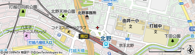東日本銀行八王子支店 ＡＴＭ周辺の地図