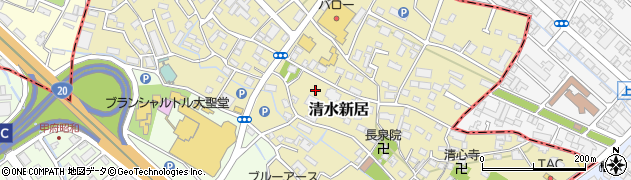 せんたくクラブ　バロー甲府昭和店周辺の地図