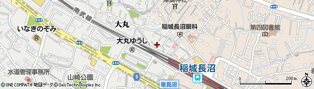 東京都稲城市大丸182-10周辺の地図