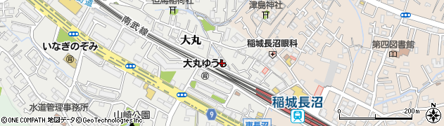 東京都稲城市大丸153周辺の地図