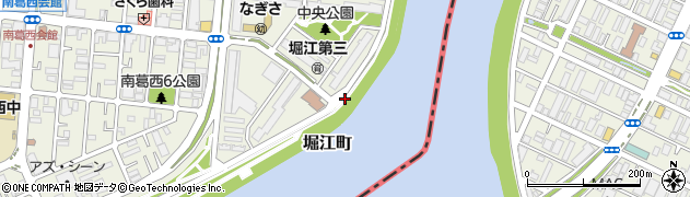 東京都江戸川区堀江町周辺の地図