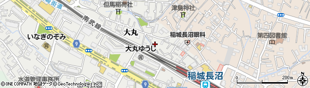 東京都稲城市大丸174-9周辺の地図