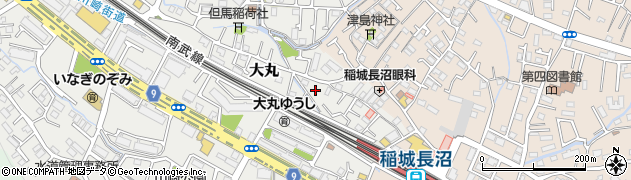 東京都稲城市大丸174-8周辺の地図