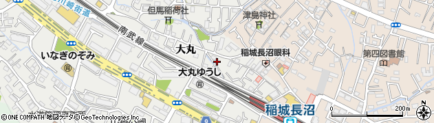東京都稲城市大丸174周辺の地図