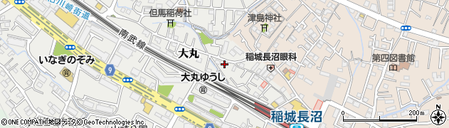 東京都稲城市大丸174-5周辺の地図