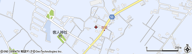 千葉県八街市東吉田377周辺の地図