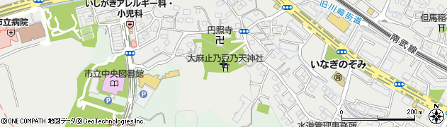 東京都稲城市大丸847周辺の地図